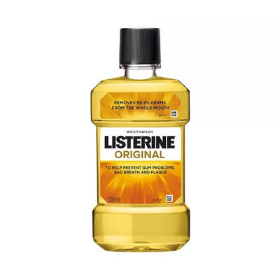 Listerine Original Liquid Mouthwash 500 ml