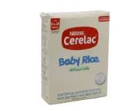 Nestle Cerelac Baby Rice BIB 180  20gm