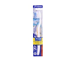 Trisa Toothbrush Pearl White Medium (Assorted colour) each