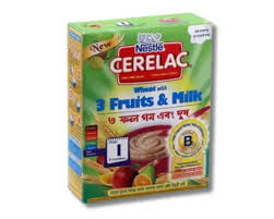 Cerelac 3 Fruits Wheat and Milk 400 50gm (BIB)
