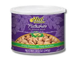 Nut Walker Pistachios Dry Roasted Salted 240gm (Tin)