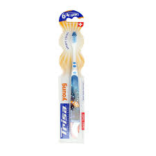 Trisa Junior Toothbrush 6 plus Years (Assorted colour) each