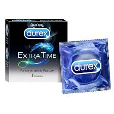 Durex Extra Time Condom 3s Pack