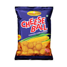Bombay Sweets Cheese Ball Cheezee Corn Snacks 15 gm