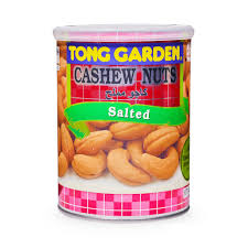 Tong Garden Salted Cashew Nuts Can 150 gm