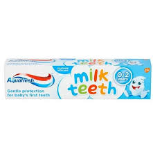 Aquafresh Milk Teeth Toothpaste (0-2 Years) 50 ml