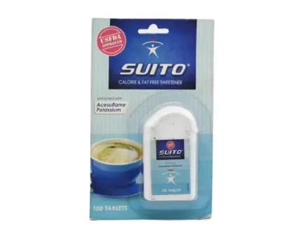 Suito Calorie  Fat Free Sweetener 100 Tablets
