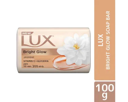 Lux Bright Glow Jasmine Soap 90gm