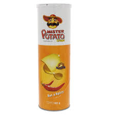 Mister Potato Hot and Spicy Crisps 100 gm