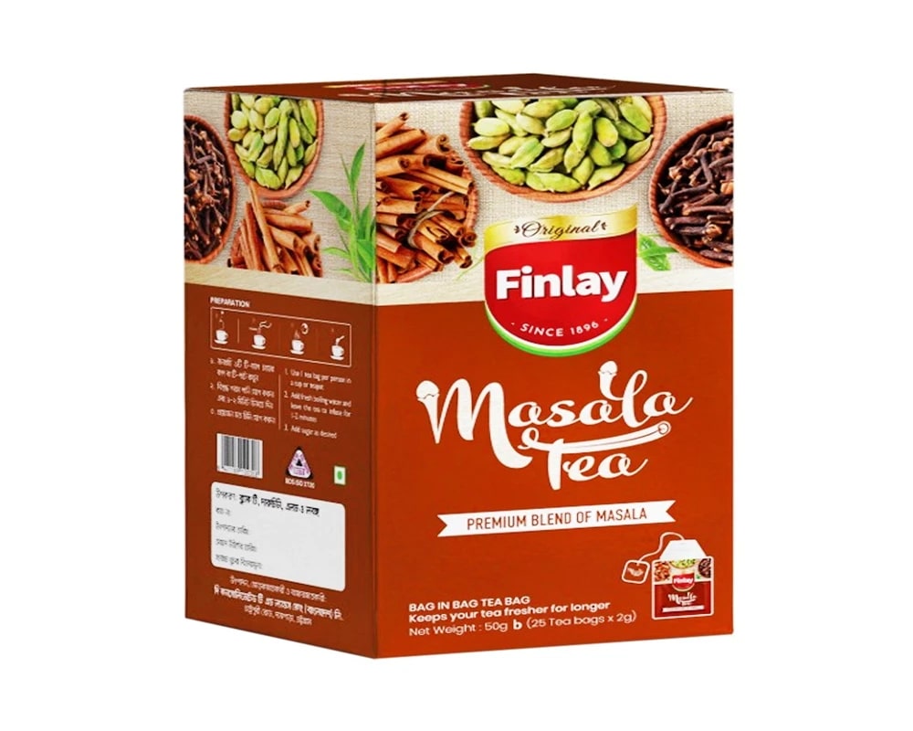 Finlays Masala Tea Bag in Bag 50gm