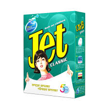 Jet Classic Detergent Powder Paper Pack 1 kg