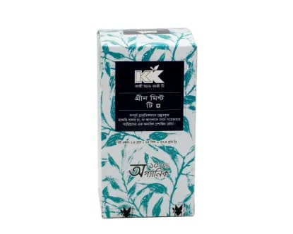 Kazi and Kazi Green Mint Tea 25 Bags